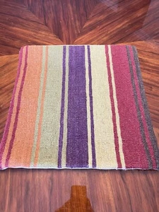 Pottery Barn Kilim Pillow Cushion Cover STRIPED 18”, READ - Picture 1 of 5