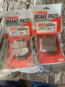 Yamaha OEM Brake Pads 2 Sets Part 4GY-W0046-00 - Picture 1 of 1