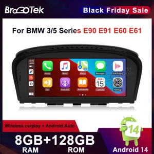 Radio de coche Android CarPlay de 10,25"" 8+128 GB satélite GPS para BMW Serie 5 E60 E61 E63 E - Imagen 1 de 17
