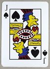 1 x playing card The Simpsons Lenny Leonard - Jack of Spades ≠ T28