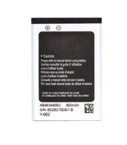 Battery for Genuine Samsung E900 E1100 E1120 Replacement Battery 800mah AB463446BU - Picture 1 of 1
