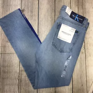 Calvin Klein Jeans American Classic Mens Size 31X30 Skinny Apache Zipper $118 - Picture 1 of 6