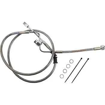 DS SS Rear Brake Line Kit w non ABS Harley-Davidson Road King 2017-2019 - Image 1 of 4