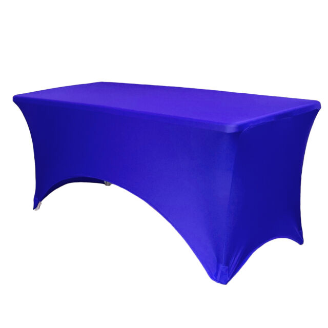 Mesa rectangular 10p + mantel + faldin + carpeta azul – AIRES DEL MAIPO