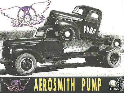 AEROSMITH PUMP CASSETTE ALBUM GERMANY HARD ROCK GEFFEN WX304C UK & EUROPE ISSUE - Image 1 of 4