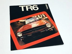 Folleto Triumph TR6 1975 - Imagen 1 de 1