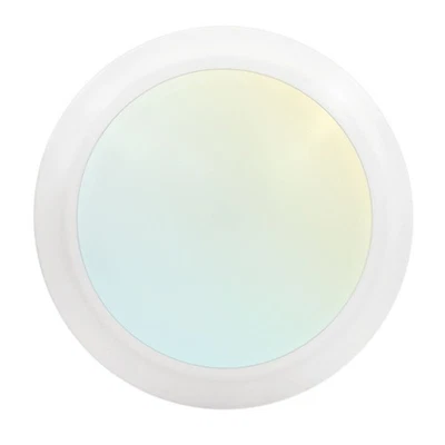 Luxrite 6 Inch LED Disk Lights 5CCT 2700K-5000K 1000LM Damp Rated