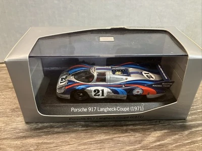 Minichamps 1:43 Paul`s Model Art  Porsche 917 Langheck  #21 1971 new in box car - Image 1 of 4