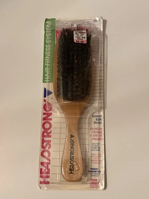 Cepillo de pelo de cerdas de jabalí All-American de colección nuevo en stock mango de madera testarudo Foto 1 de 4