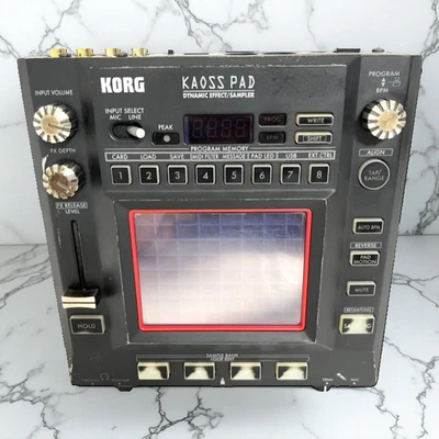 KORG Kaoss Pad KP3 KP-3 Dynamic Effect Sampler Sequencer DJ Effecter Junk Japan - Image 1 of 4