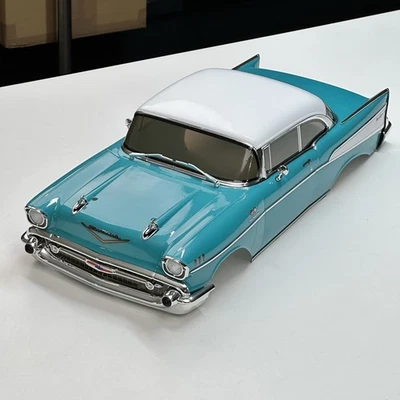 Chevy Belair 1957 Kyosho painted body Shell For 1/10 RC Car  - Image 1 of 4