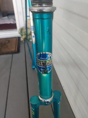 Vintage 70s Gitane Track Standard Frame & Fork & HeadSet  France 23" Small Dent - Image 1 of 4