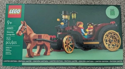 New Sealed In Box LEGO  40603 Wintertime Carriage Ride - Image 1 of 4