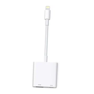 [Apple MFi Certified] Adapter for iPhone, Digital AV White Lightning to HDMI - Afbeelding 1 van 7