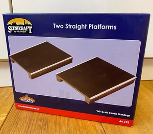Bachmann Scenecraft 44-153 Two Straight Platforms OO Gauge - Picture 1 of 7