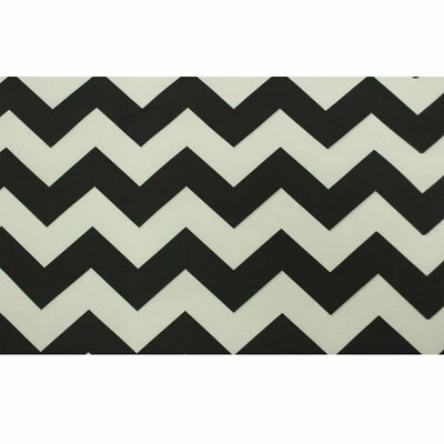 Tela de lona estampada Chevron impermeable al aire libre 60" de ancho 600 denier por yarda Foto 1 de 4