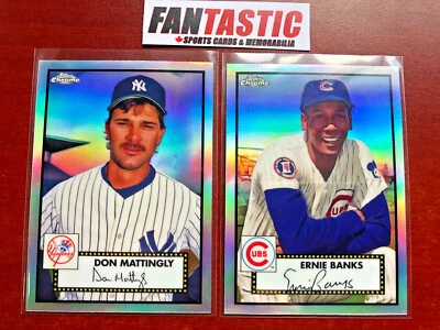 2021 Topps Chrome Platinum Anniversary Edition REFRACTOR Card YOU PICK - Image 1 of 2