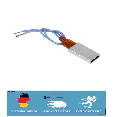 PTC Heizelement 12V – Keramik Heizplatte mit Alugehäuse 110 °C, 3–10W - Bild 1 von 2