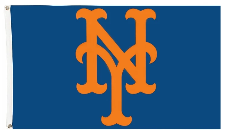 MLB New York Mets 3`X5` Heavy Duty   Flag - Image 1 of 1