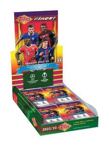 2022 - 23 Topps Finest Flashbacks UEFA Club Competitions Soccer Hobby Box