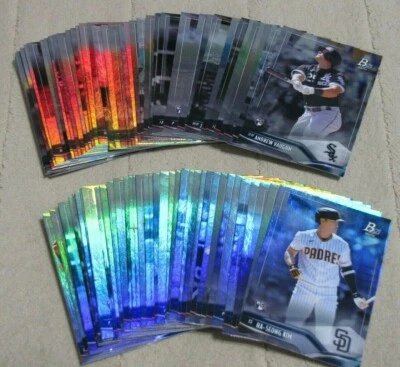 2021 Bowman Platinum Baseball Base Set Holofoil (Pick Choose Complete) - Image 1 of 2