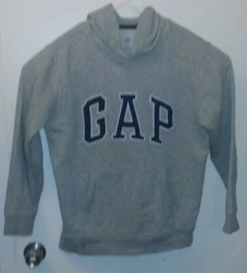 Gap Kids Sweat Shirt Kids Hoodie GAP Gray 14 to 16 WITH FLAW - Picture 1 of 12