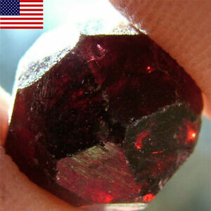 Red 100% Natural Garnet Crystal Gemstone Rough Stone Mineral Specimen Healing