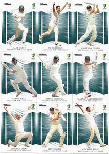 2023 / 24 Cricket Traders Luxe Team Set - Australian Men's Test Squad