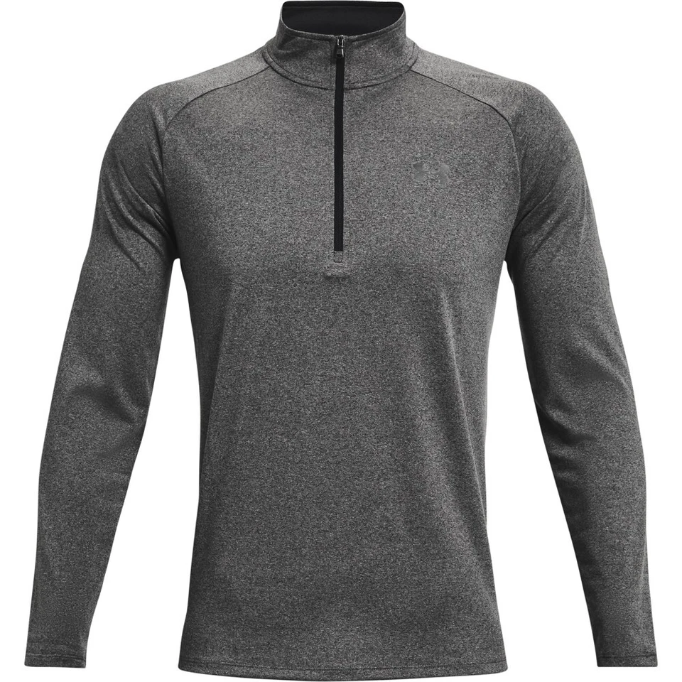 Under Armour 1328495090XL Tech 1/2 Zip Carbon Heather Regular XL