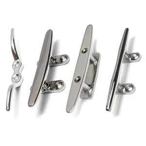 Klampe Belegklampe Flaggenklampe Festmacher Bootsklampe Festmacherklampe Flach - Bild 1 von 6