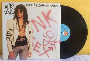 MIKI PORRU -NUCLEI DISARMATI ANNOIATI- 1990 ITALIAN LP - Bild 1 von 7