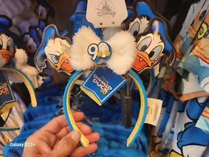 Disney Paperino Archetta per orecchie 90ยฐ anniversario NUOVO 2024 ๐ - Foto 1 di 1