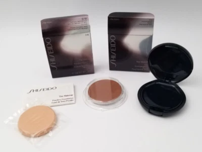 Shiseido The Makeup Powdery Foundation D10 Natural Deep Bronze Refill .38oz Case - Image 1 of 4