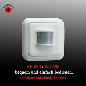 ELRO Home Easy HE851 Infrarot Funk Bewegungsmelder Ein-Aus m. Dämmerungsschalter - Bild 1 von 2