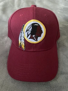 Gorra/Sombrero Ajustable Vintage Retro Washington Redskins Logo Bordado NUEVO - Imagen 1 de 4