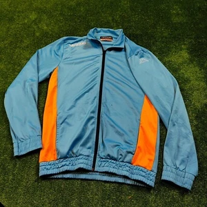 Kappa Jacket Mens Extra Large Track Blue Full Zip Logo Lightweight Outdoors - Picture 1 of 13