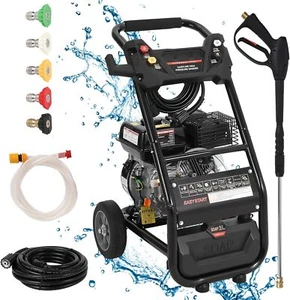 3600 PSI 2,6 GPM Lavadora a Presión de Gas Eléctrica Jardín Coche Pulverizador Lavadora 210CC - Imagen 1 de 7
