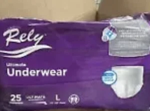 rely XL desposable underpants. for either male or female - Picture 1 of 1