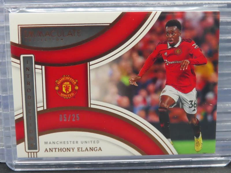 2022-23 Panini Immaculate Anthony Elanga Introductions #5/25 Manchester United