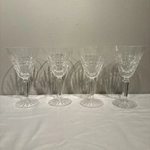 4 Waterford Crystal Glenmore Water / Wine Goblets 7” Stemware - Picture 1 of 9