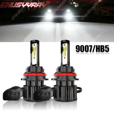 Faros LED para Peterbilt 385 375 377 haz alto/bajo, kit de bombillas LED Foto 1 de 4