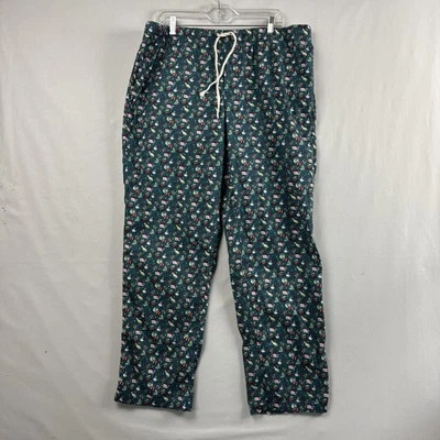 Pantalones de salón de Navidad Vineyard Vines XL PJ pijama Navidad Santa Ballena muñeco de nieve Foto 1 de 4