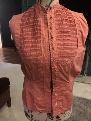 De colección. Blusa rosa Neiman Marcus circa años 50 Foto 1 de 4