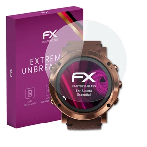 atFoliX Glass Protector for Suunto Essential 9H Hybrid-Glass - Zdjęcie 1 z 8