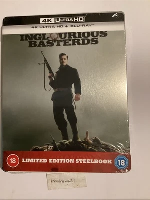 Inglourious Basterds Limited Collector's Edition with Steelbook (4K UHD Blu-ray) - Image 1 of 3