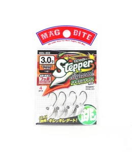 Harimitsu Magbite MB06-0815 Jighead Stepper Strong 3.0 grams size 8 (6478) - Picture 1 of 6