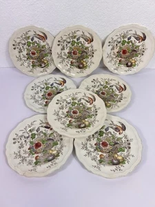 8 VTG Royal Doulton Bread/Desert Plates 6.5" Hampshire D-6141 Rare - Picture 1 of 18
