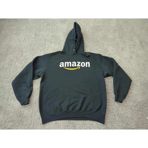 Amazon Hoodie Herren Large Grau Pullover Sweatshirt Langarm Freizeit - Bild 1 von 8