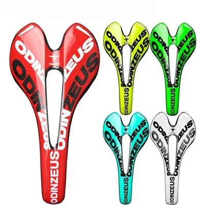  Sillín de fibra de carbono ultraligero para bicicleta de montaña 270 * 143 mm cojín de asiento Foto 1 de 4