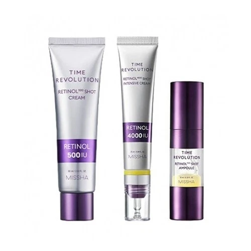 MISSHA Time Revolution Retinol 3 SET - 1Pack (3items) K-Beauty - Image 1 of 1